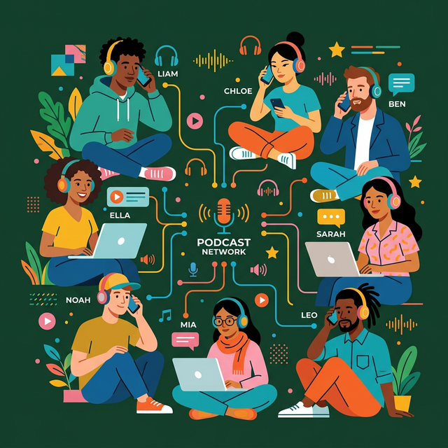 People Community Illustration